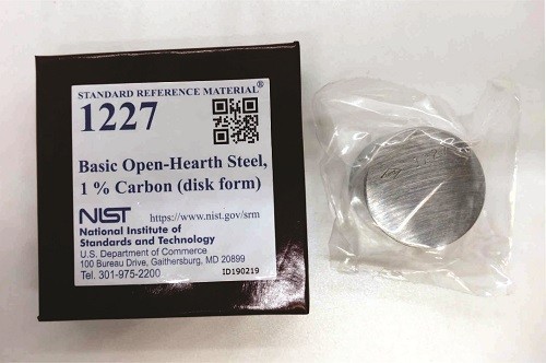 SRM 1227 堿性開敞式鋼，1%碳標準品
