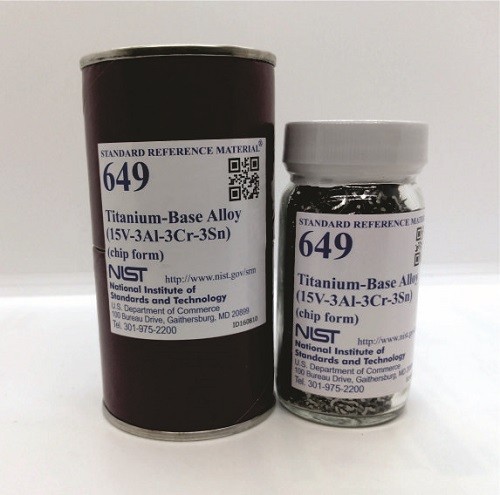 SRM 654b  鈦合金，鋁-釩標準品