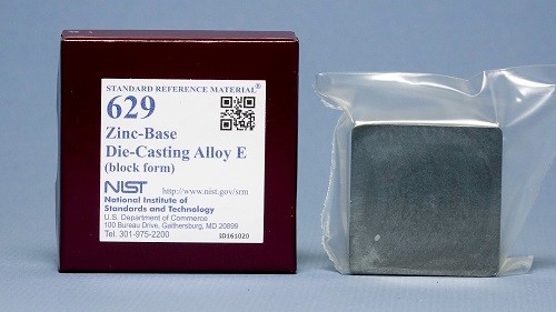SRM 629  鋅基壓鑄合金E(塊狀)標準品