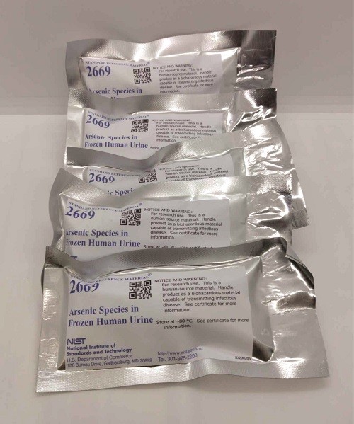 SRM 2669 冷凍人尿中砷的形態(tài)標(biāo)準(zhǔn)品