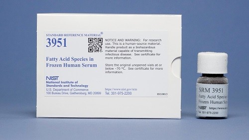 SRM 3951 冷凍人血清中的脂肪酸種類標(biāo)準(zhǔn)品