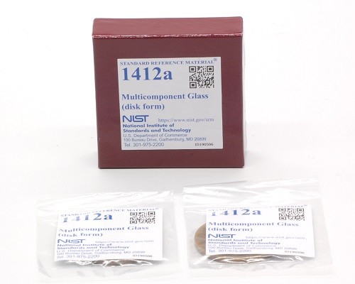 SRM 1412a 多組分玻璃(圓盤形式)標(biāo)準(zhǔn)品
